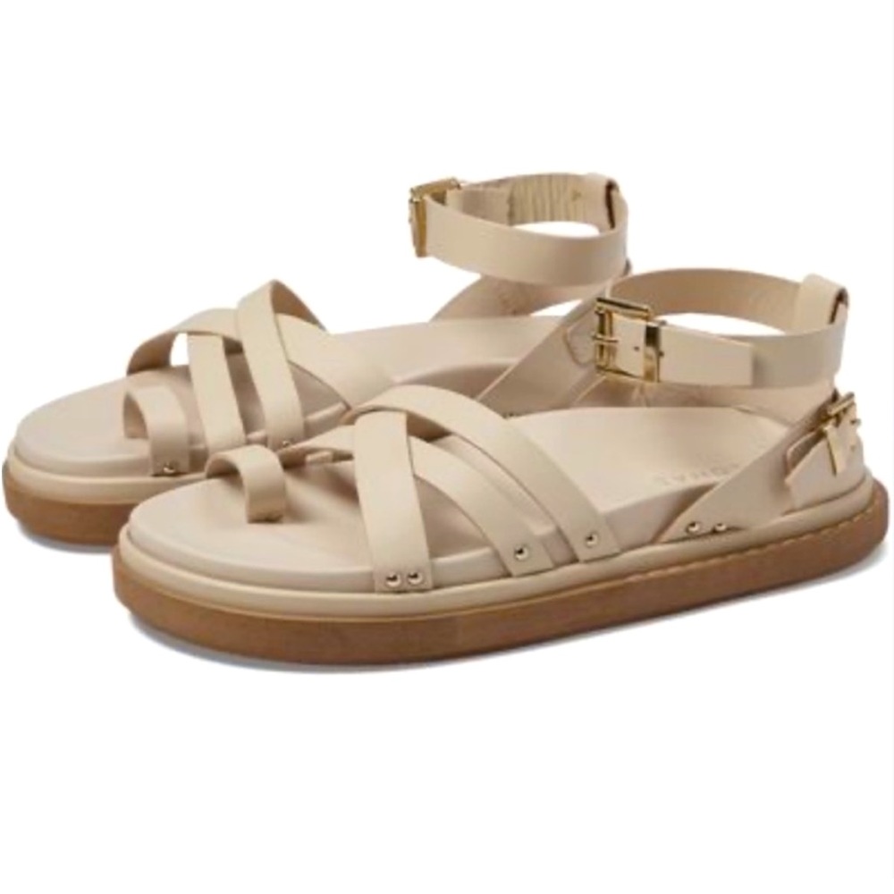 ALOHAS Women's Buckle Up Leather Sandals size EU 40 bohemian gladiator